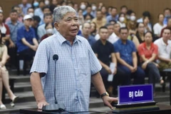 Ông Lê Thanh Thản tại phiên tòa năm 2023.