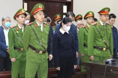 Các bị cáo tại phiên phúc thẩm