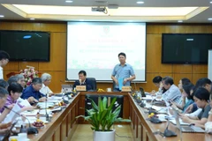 Thứ trưởng Tư pháp Nguyễn Thanh Tịnh phát biểu tại Hội thảo.