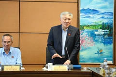 Phó Thủ tướng Thường trực Nguyễn Hòa Bình phát biểu tại tổ.