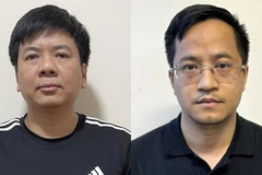 Bị can Nguyễn Ngọc Thủy và Đặng Văn Hiển. (Nguồn: Bộ Công an)