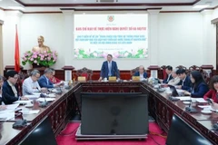 Quang cảnh cuộc họp