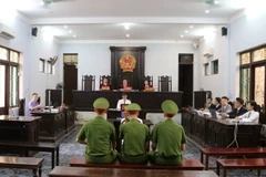 Quang cảnh phiên tòa phúc thẩm. (Ảnh PHẠM CÔNG)