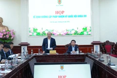 Quang cảnh cuộc họp