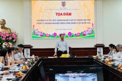 Toàn cảnh buổi tọa đàm.
