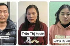 Ba trong số 11 bị can trong vụ án. (Ảnh: Bộ Công an)