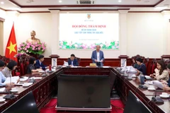 Toàn cảnh phiên họp thẩm định.