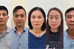 Một số bị cáo trong vụ án. (Nguổn: Bộ Công an)