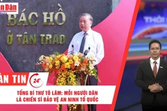 [Video] Thời sự 24h ngày 14/8/2025: Tổng Bí thư Tô Lâm: Mỗi người dân là một chiến sĩ bảo vệ an ninh Tổ quốc
