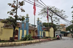 Đình Ngọc Trục (xã Đông Lỗ, huyện Ứng Hòa) vừa được công nhận là di tích.