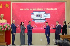 Chính thức khai trương Báo Nhân Dân điện tử tiếng Hàn Quốc