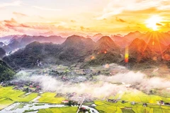 Việc được công nhận là Công viên địa chất toàn cầu UNESCO mở ra triển vọng lớn để tỉnh Lạng Sơn phát triển du lịch sinh thái, văn hóa. Nguồn: HDNLS