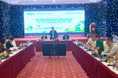 Quang cảnh buổi tọa đàm.