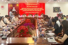 Quang cảnh hội thảo.