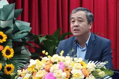 Đồng chí Ngô Đông Hải, Phó Trưởng Ban Tuyên giáo và Dân vận Trung ương phát biểu ý kiến tại Tọa đàm.