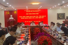 Quang cảnh hội thảo.