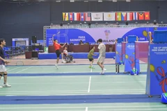 Các đội tuyển thuộc Đoàn Thể thao người khuyết tật Việt Nam đã bước vào buổi tập chính thức đầu tiên tại các địa điểm thi đấu của ASEAN Para Games lần thứ 13.