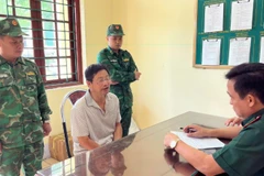 Bộ đội Biên phòng Việt Nam làm việc với đối tượng Ngô Tân Kích.