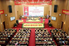 Toàn cảnh Đại hội Đại biểu Mặt trận Tổ quốc tỉnh Phú Thọ lần thứ nhất.