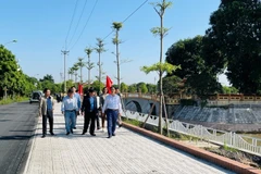 Diện mạo nông thôn mới huyện Thanh Trì. 