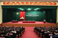 Kỳ họp thường lệ cuối năm Hội đồng nhân dân tỉnh Ninh Bình.