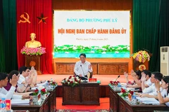 Quang cảnh hội nghị.