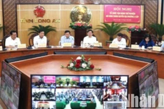 Hội nghị tổ chức vận hành chính quyền thử nghiệm mô hình chính quyền địa phương 2 cấp.