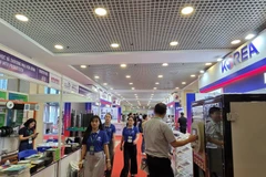 Triển lãm quốc tế về công nghiệp, RHVAC, phòng sạch và phụ trợ nhà máy công nghệ cao chính thức khai mạc. (Ảnh: KIM DUNG)