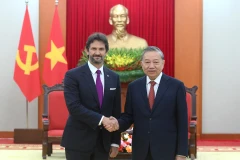 Tổng Bí thư Tô Lâm tiếp Phó Thủ tướng, Bộ trưởng Quốc phòng Slovakia. (Ảnh: ĐĂNG KHOA)