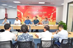 Phó Thủ tướng Chính phủ Bùi Thanh Sơn tại phiên họp lần thứ ba Ban Chỉ đạo Hội chợ Mùa Thu 2025. (Ảnh: BTC)