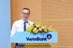 Ông Trần Minh Bình - Chủ tịch HĐQT VietinBank phát biểu tại sự kiện.