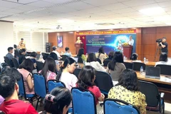 Lễ phát động Cuộc thi báo chí viết về bảo vệ môi trường ngành công thương năm 2025. (Ảnh: KIM DUNG)
