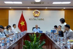Hội nghị giao ban Xúc tiến thương mại hệ thống thương vụ Việt Nam ở nước ngoài tháng 7. (Ảnh: KIM DUNG)