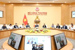 Bộ trưởng Công thương Nguyễn Hồng Diên đàm phán cùng lúc với Bộ trưởng Bộ Thương mại Hoa Kỳ Howard Lutnick và Trưởng Đại diện thương mại Hoa Kỳ Jamieson Greer theo hình thức trực tuyến.