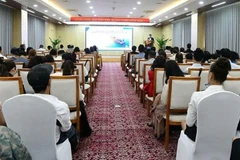 Hội thảo “Liên kết thị trường – Chuỗi cung ứng ổn định cho hàng hóa Việt Nam”. (Ảnh: A.N)