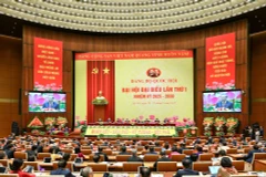 Khai mạc phiên chính thức Đại hội đại biểu Đảng bộ Quốc hội lần thứ I, nhiệm kỳ 2025-2030. (Ảnh: Duy Linh)