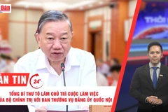 [Video] Thời sự 24h ngày 11/9/2025: Tổng Bí thư Tô Lâm chủ trì cuộc làm việc của Bộ Chính trị với Ban Thường vụ Đảng ủy Quốc hội