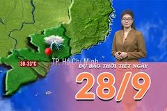 [Video] Dự báo thời tiết ngày 28/9/2025: Bão Bualoi gây mưa lớn trên đất liền