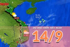 [Video] Dự báo thời tiết ngày 14/9/2025: Trời nắng ở cả ba miền 