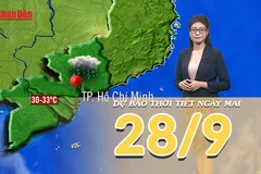 [Video] Dự báo thời tiết đêm nay và ngày mai 28/9/2025: Bão Bualoi càn quét trên Biển Đông