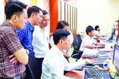 Cơ sở vật chất, trang thiết bị Trung tâm Phục vụ hành chính công phường Sông Công, tỉnh Thái Nguyên được lắp đặt đồng bộ, liên thông, sẵn sàng hoạt động thông suốt từ ngày 1/7.