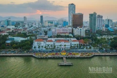 Một góc trung tâm thành phố Đà Nẵng.