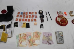 Tang vật vụ án. (Ảnh: Công an cung cấp)