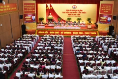 Toàn cảnh phiên trù bị Đại hội đại biểu lần thứ I Đảng bộ thành phố Đà Nẵng nhiệm kỳ 2025-2023 sáng ngày 16/7. (Ảnh: ANH ĐÀO)