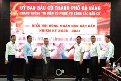 Ủy ban bầu cử thành phố Đà Nẵng ra mắt Trang thông tin điện tử phục vụ công tác bầu cử.