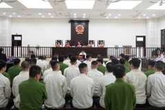 Quang cảnh phiên tòa. (Ảnh: AD)