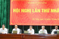 Đà Nẵng khai mạc Hội nghị Ban Chấp hành Đảng bộ thành phố lần thứ nhất, khóa I. (Ảnh: ANH ĐÀO)