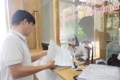 Trung tâm Phục vụ Hành chính công phường An Hải, Đà Nẵng. (Ảnh: ĐÌNH TĂNG)