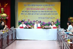 Quang cảnh Hội thảo.