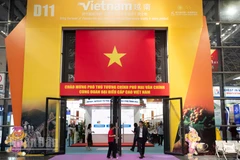 Khu gian hàng Việt Nam tại Hội chợ CAEXPO lần thứ 22.